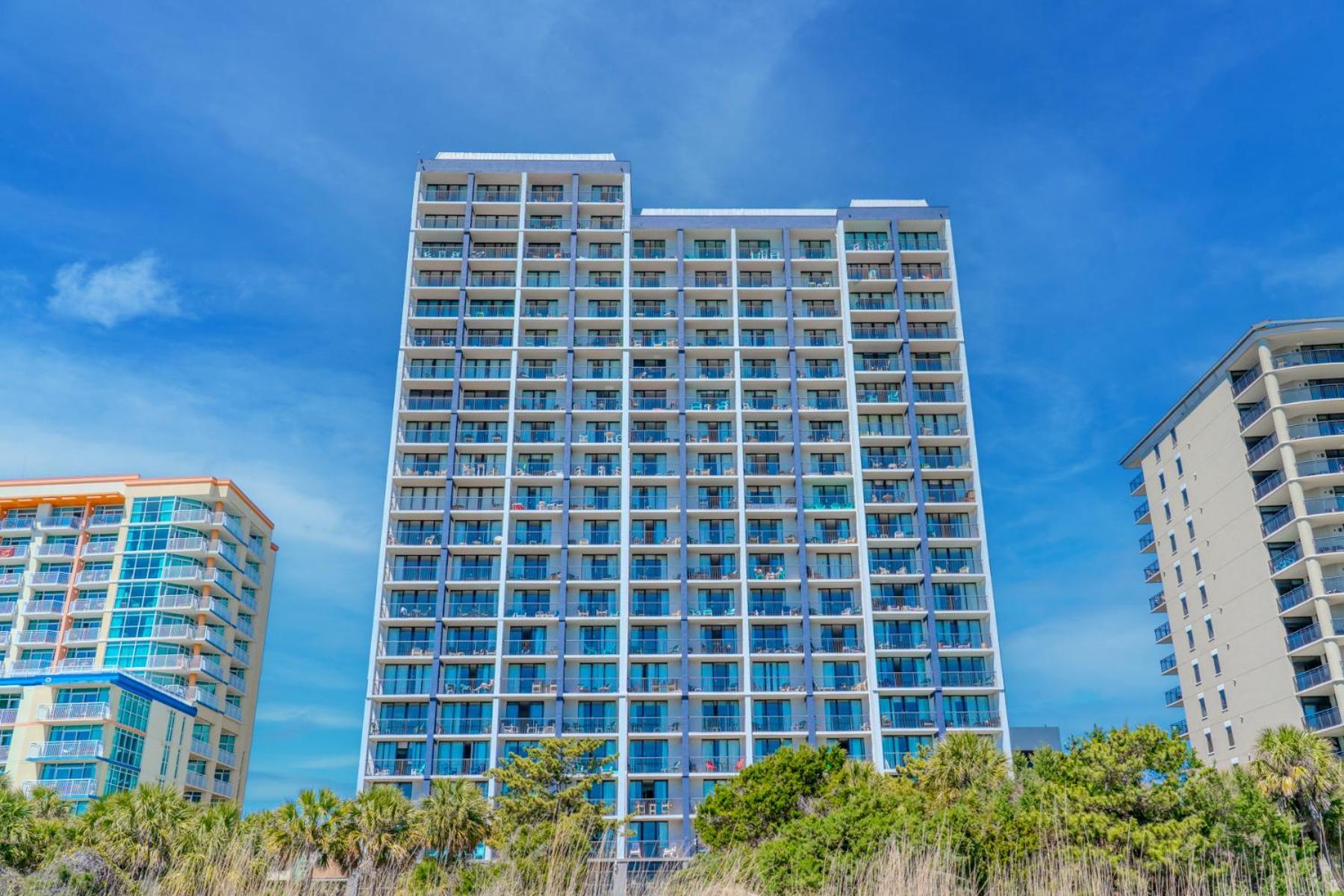 Beach Colony Resort Unit 1405 - Beautiful Oceanfront Condo - 1 Bedroom, 1 Bath - Perfect For 6! 미를 비치 외부 사진